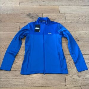 J. Lindeberg Banks Relaxed Fit Mid Layer Jacket Men’s Sz Small Golf‎ NWT